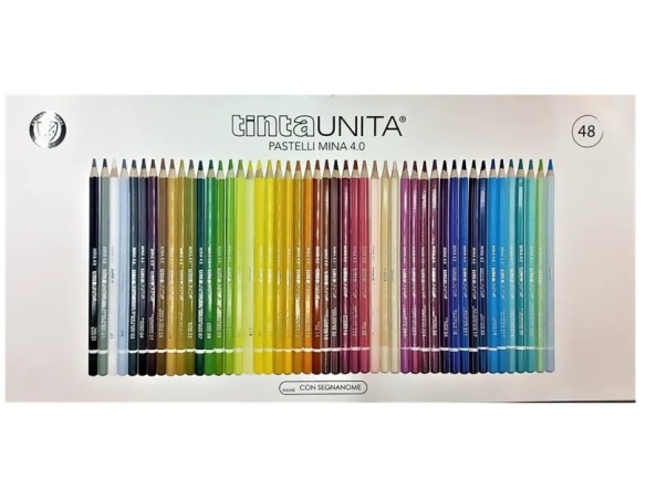 PASTELLI LEGNO MINA 4.2MM TINTA UNITA SCATOLA 48 COLORI ART 60545 POOL OVER