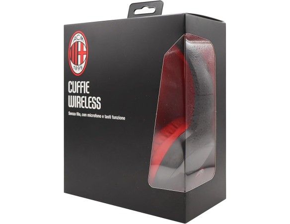 Milan | Cuffie Senza Filo Milan Wireless Over-Ear, Bluetooth Regolabili, con Microfono Incorporato, HiFi Stereo, Micro SD Slot,