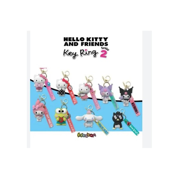 Hello Kitty Kuromi | Portachiavi Key Ring 2...
