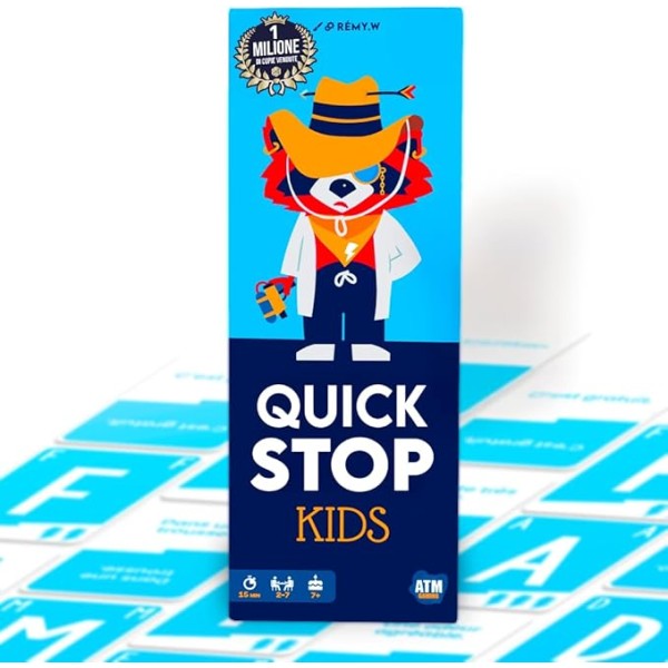 ATM Gaming QUICKSTOP Kids - Gioco di Carte per...