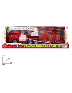 Camion squadra pompieri frizione
