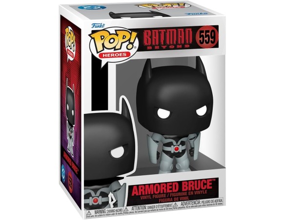 Funko Pop! Heroes: Batman Beyond - Armored Bruce Wayne - DC Comics- Figura in Vinile da Collezione - Idea Regalo - 559 - Giocat