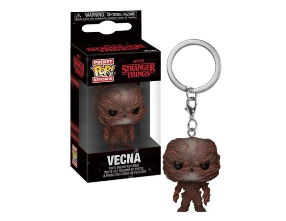 Funko POP! Keychain: Stranger Things Season 5 - Vecna - Figura in vinile da collezione - Idea regalo - Prodotto ufficiale - Gio