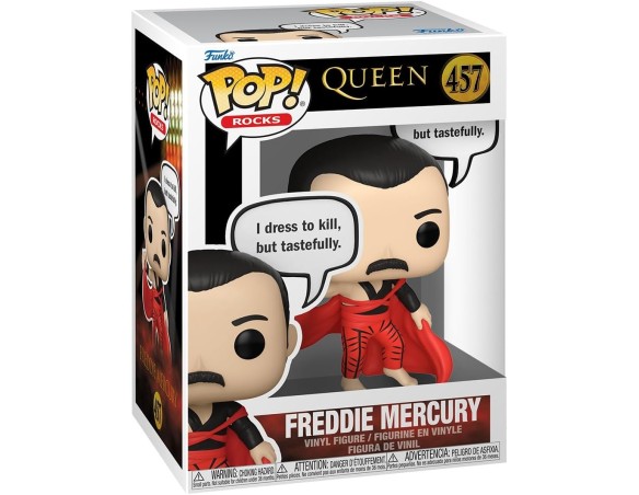 Funko Pop! Sayings: Freddie Mercury - Queen - Figura in Vinile da Collezione - 457 - Merchandising Ufficiale - Giocattoli per B