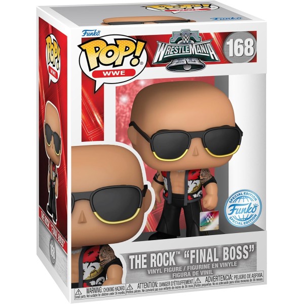 Funko Pop! WWE: The Rock - Dwayne The Rock...