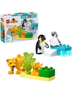 LEGO DUPLO My Town 10442 Famiglie di animali selvatici:...