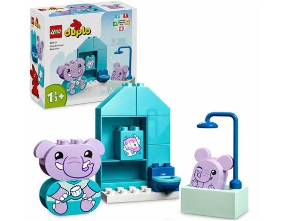 Lego: 10413 - Duplo My First - Attivita' Quotidiane - Il Bagnetto