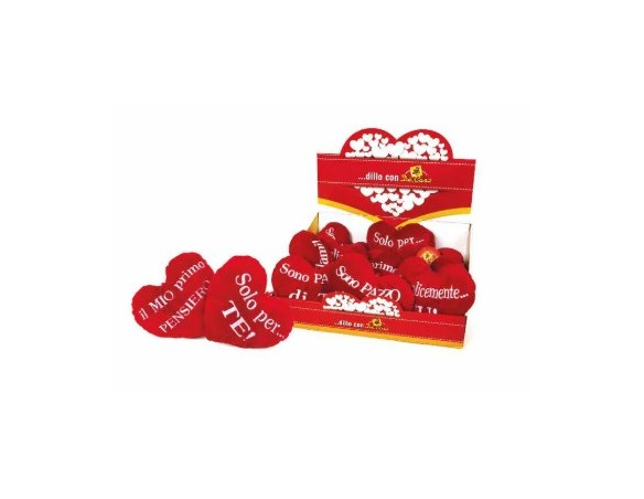 San Valentino | Cuori assortiti 15cm con string