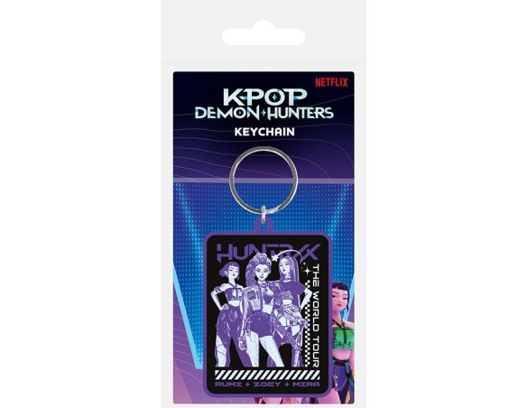 Kpop Demon Hunters Pvc Portachiavi Huntrix Group Pyramid International