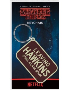 Portachiavi Stranger Things Logo - Leaving Hawkins