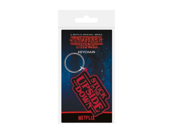 Portachiavi Stranger Things Logo - Stuck in the upside Down