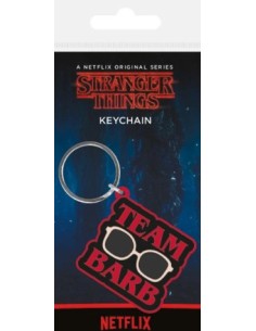 Portachiavi Stranger Things Logo - Team Barb