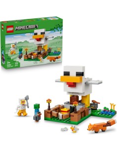 LEGO Minecraft Fattoria di Galline - Giocattolo da...