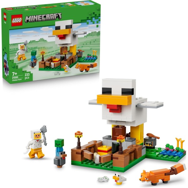 LEGO Minecraft Fattoria di Galline - Giocattolo...