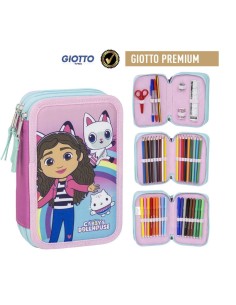 ASTUCCIO CON ACCESSORI GIOTTO GABBY´S DOLLHOUSE CASA DI...