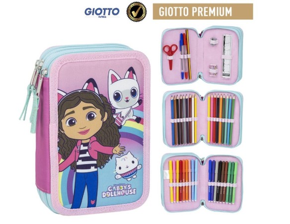 ASTUCCIO CON ACCESSORI GIOTTO GABBY´S DOLLHOUSE CASA DI GABBY
