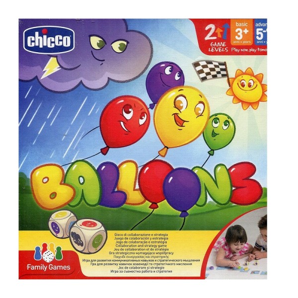 Chicco Gioco da Tavolo Balloons Family Game