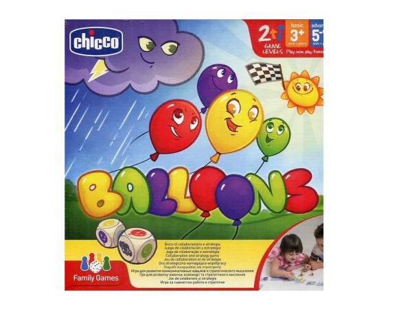 Chicco Gioco da Tavolo Balloons Family Game