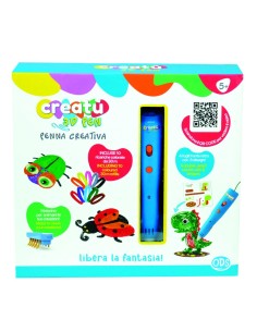 CREATU PENNA 3D CREATIVA C/ACCESSORI E RICARICHE 35237 ODS