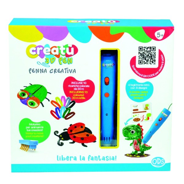 CREATU PENNA 3D CREATIVA C/ACCESSORI E...