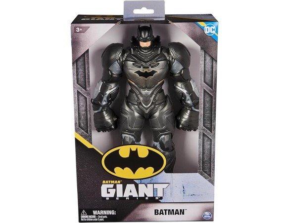 DC Comics, Batman - Statuetta di action figure giganti, 30 cm, super eroe da collezione, giocattolo per bambini per ragazzi e r