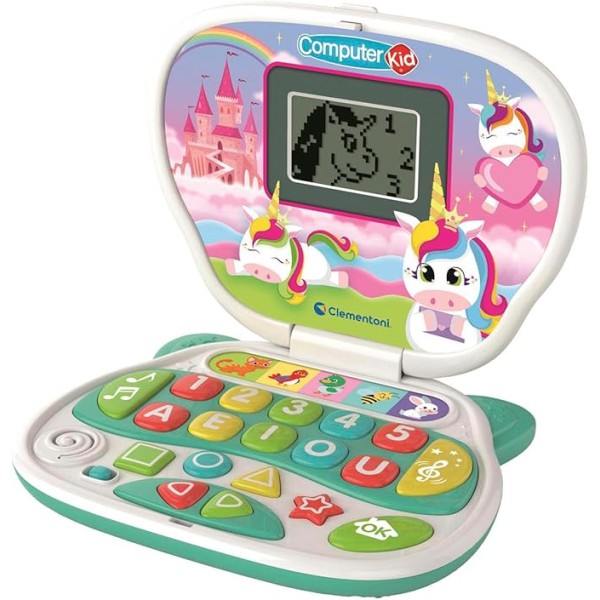 Clementoni - Computer Kid Unicorno Laptop...