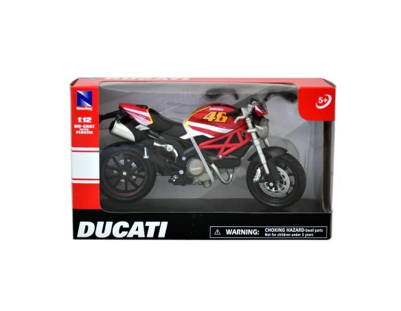New-Ray S.R.L Moto 1:12 Moto Ducati Mons 796 "46" 57513