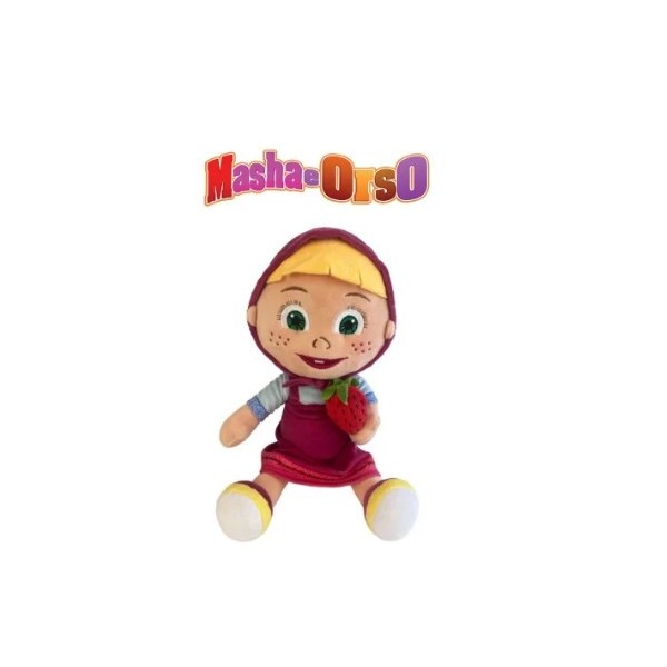 Masha e orso | Bambola peluche masha e orso con...