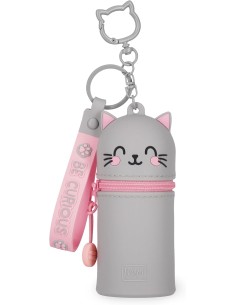 Legami - Portamonete con Portachiavi Mini Kawaii kitty...