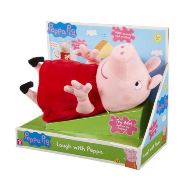 Peppa pig | Peluche Interattivo Risata 24Cm...