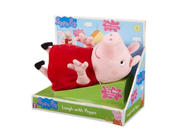Peppa pig | Peluche Interattivo Risata 24Cm 37565 peppa pig