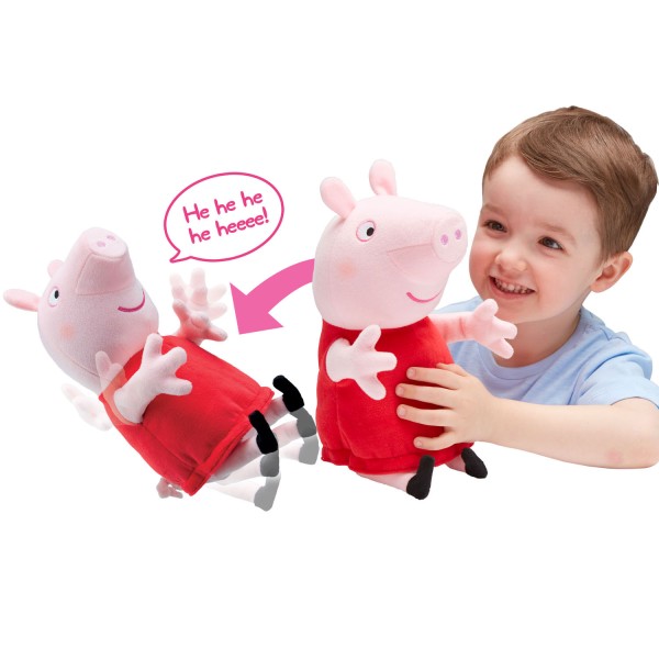 Peppa pig | Peluche Interattivo Risata 24Cm...
