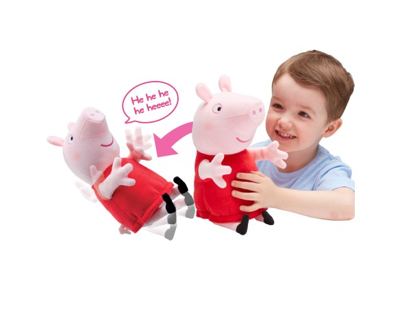 Peppa pig | Peluche Interattivo Risata 24Cm 37565 peppa pig