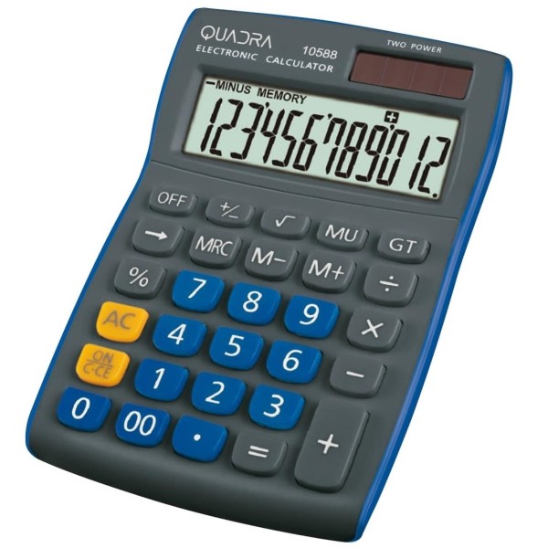 CALCOLATRICE QUADRA TQY 12 cf 10588