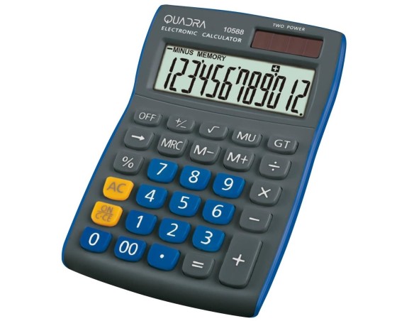 CALCOLATRICE QUADRA TQY 12 cf 10588