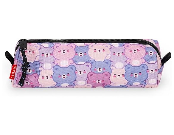 Legami - Astuccio My Pencil Case, Chiusura a Zip, in Plastica riciclata, Resistente, Capiente, Pratico, Astuccio per Scuola, pe