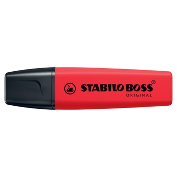 EVIDENZIATORE Stabilo boss rosso 70/48 new 2026