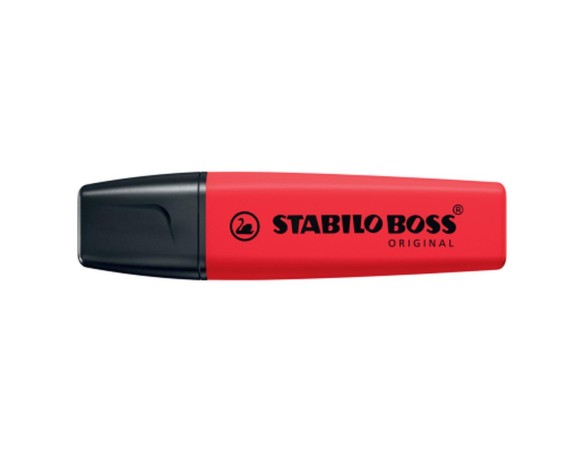 EVIDENZIATORE Stabilo boss rosso 70/48 new 2026
