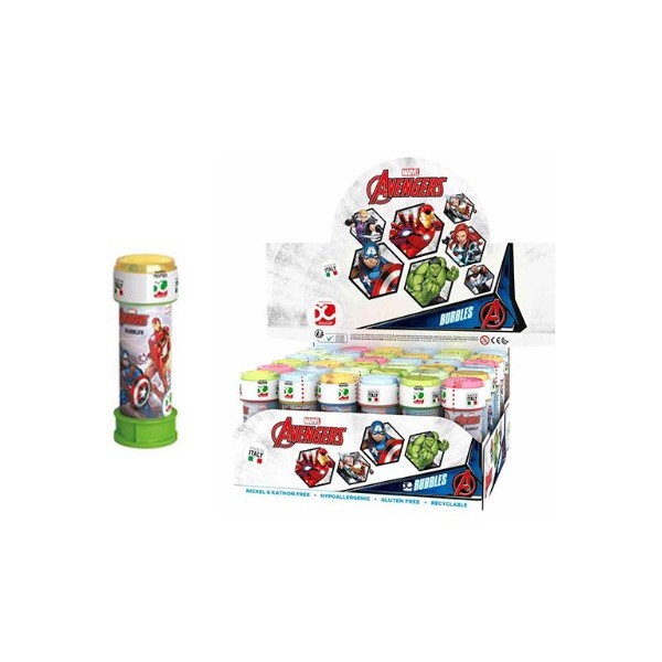 Avengers | BOLLE sapone AVENGERS BUBBLES C.U.