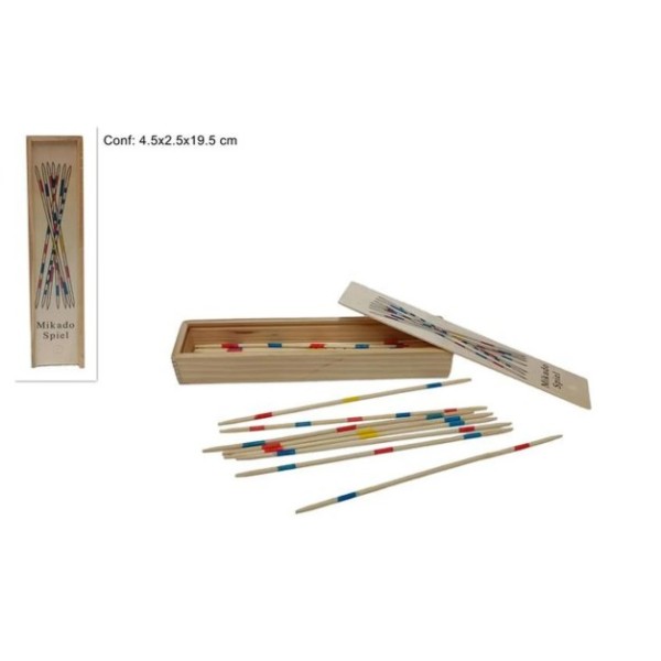 MIKADO IN LEGNO Spiel shangai gioco da tavola...