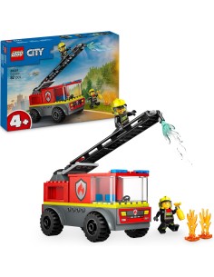 LEGO 60463 City Autopompa con Scala - Camion Giocattolo...