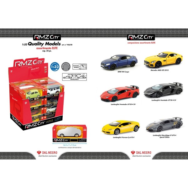 Modellini auto veicoli Dal Negro Auto RMZ sc...