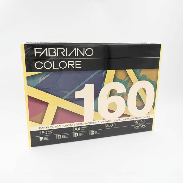 RISMA FABRIANO - Carta cartoncino a4 160gr...