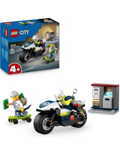 LEGO City 60455 Inseguimento della Moto della Polizia -...