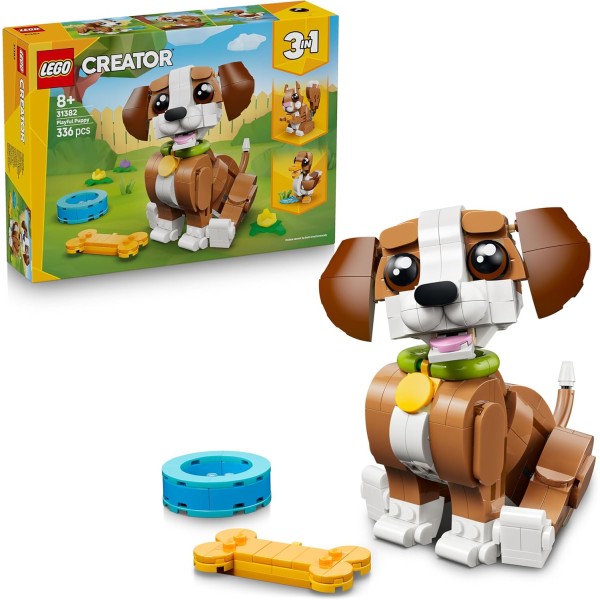 LEGO Creator 3 in 1 31382 Adorabili Animali:...