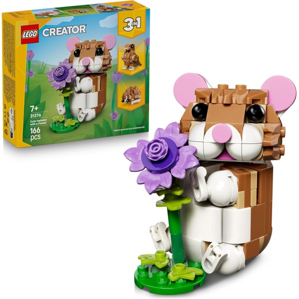 LEGO Creator 3 in 1 31376 Simpatico Criceto con...