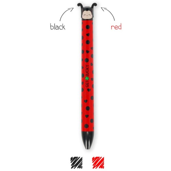 Legami - Penna Click&Clack a Due Colori, Tema...