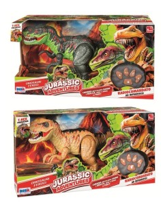 Dinosauro Radiocomandato A Infrarossi Assortito 3 Modelli...