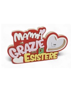 Festa della mamma | Portafoto 24x14cm con scritta mamma...