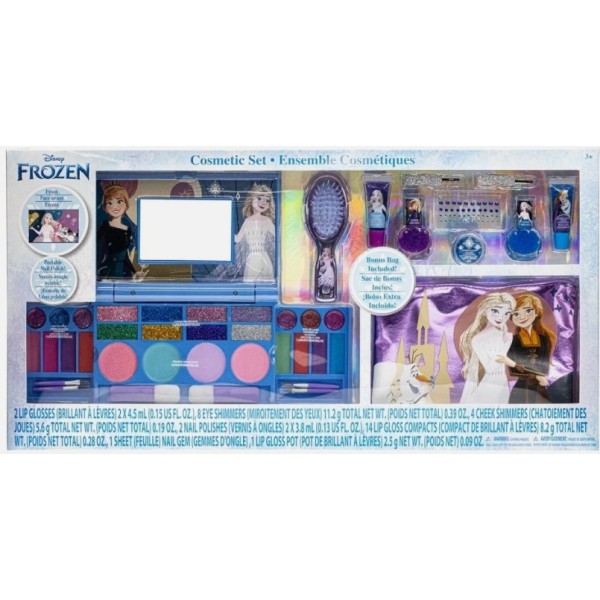 Frozen mega cosmetic set w bonus bag